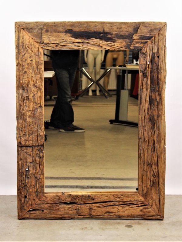 Riviera Maison - grote houten rustieke spiegel